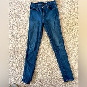 Levi’s 721 High Rise Skinny Jeans - Indigo - W29 L30